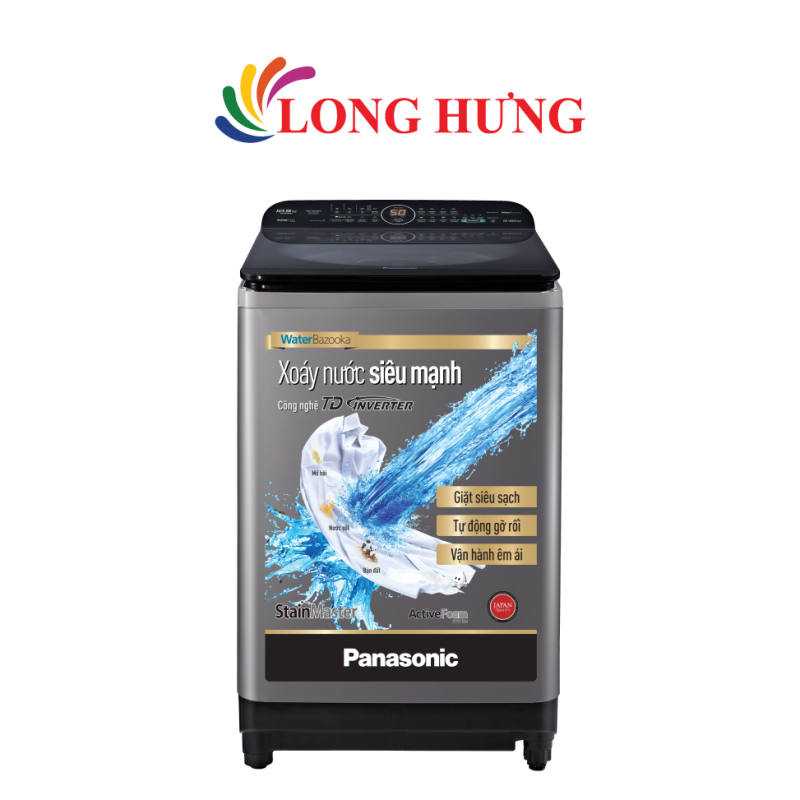 Bảng giá Máy giặt Panasonic Inverter 10.5 Kg NA-FD10AR1GV - Hàng chính hãng - Hàng chính hãng - Có Inverter, Hệ thống tạo bọt Active Foam, Gỡ rối tự động, Thác nước đôi và 10 chương trình giặt tiện lợi Điện máy Pico