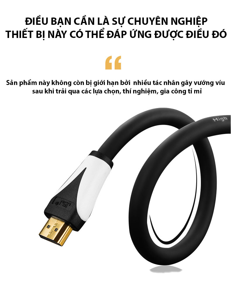 Cáp HDMI 2.0 JSJ JB-H400 dài 1.8m - 15m
