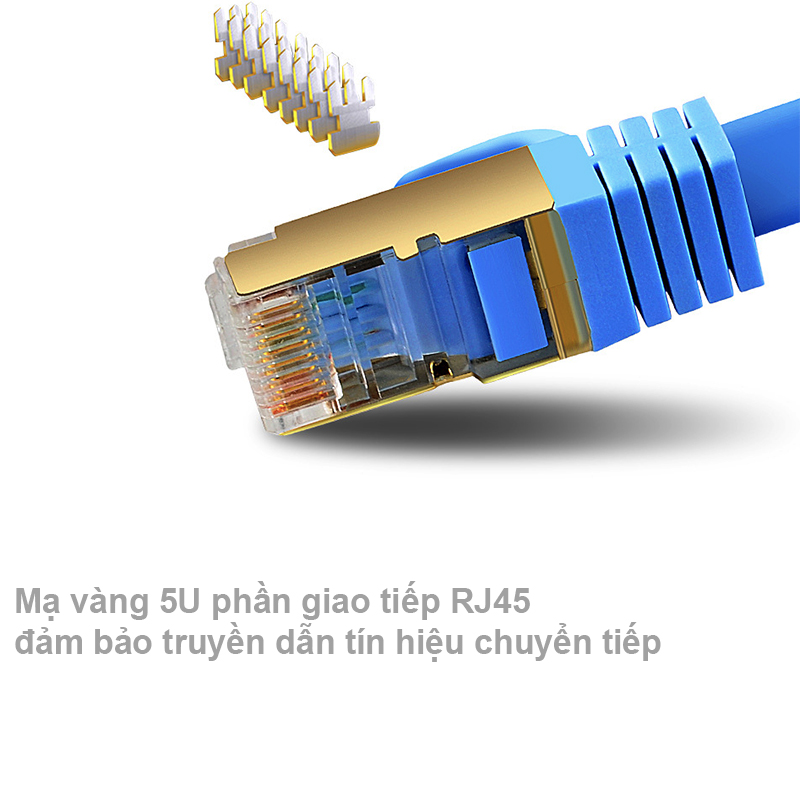 Dây mạng tốc độ cao gigabit CAT6 UTP 250MHz siêu mỏng RJ45 24K 5U JH 1M 1.5M 2M 3M 5M 10M