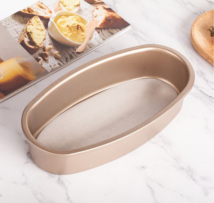Khuôn oval làm bánh mì hoa cúc D08 chống dính