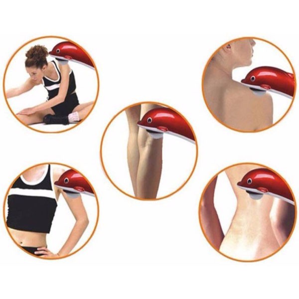 Máy massage cầm tay cá heo [LOẠI LỚN]