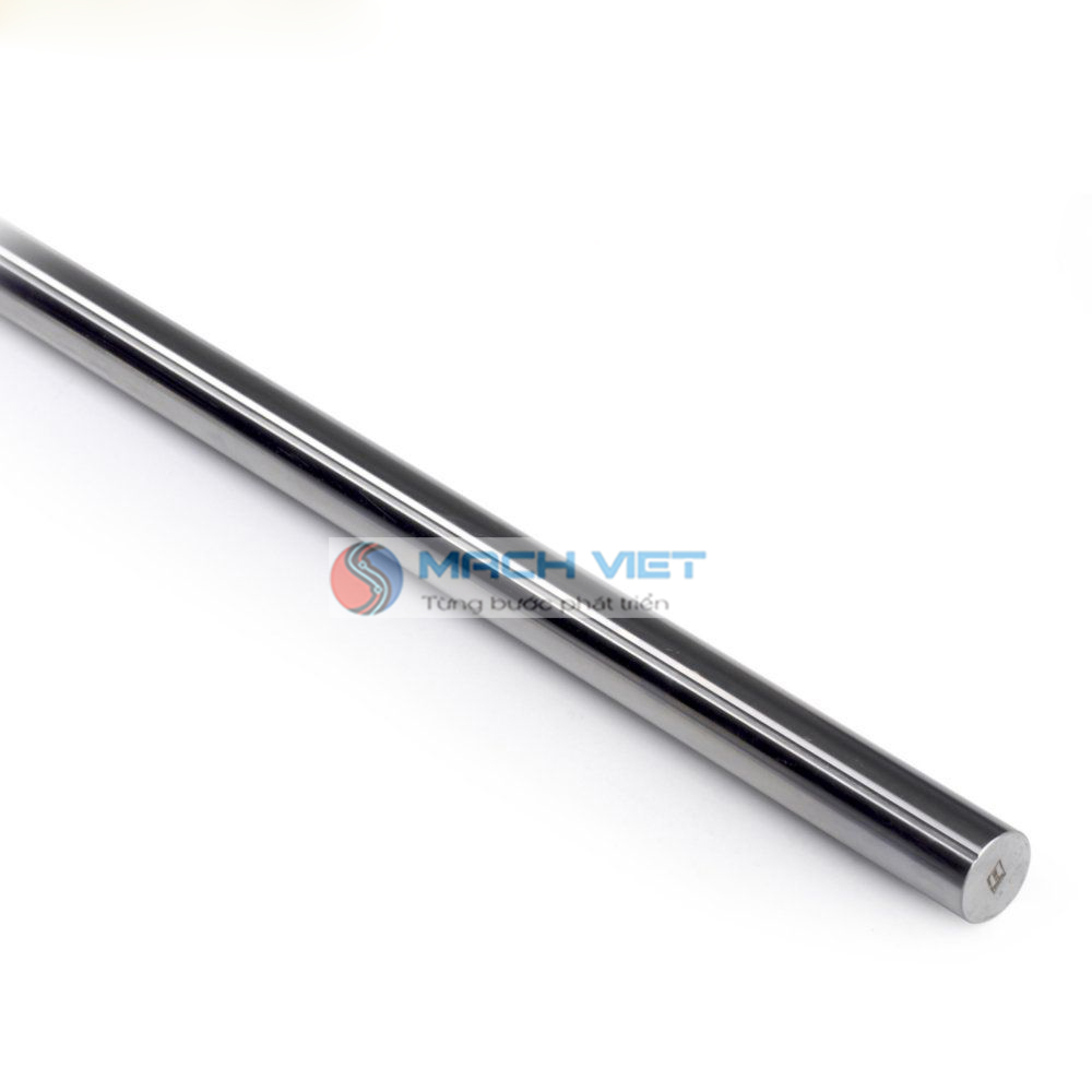 Thanh ray trượt tròn không đế phi 16 (không kèm con trượt) dài 0.5 mét