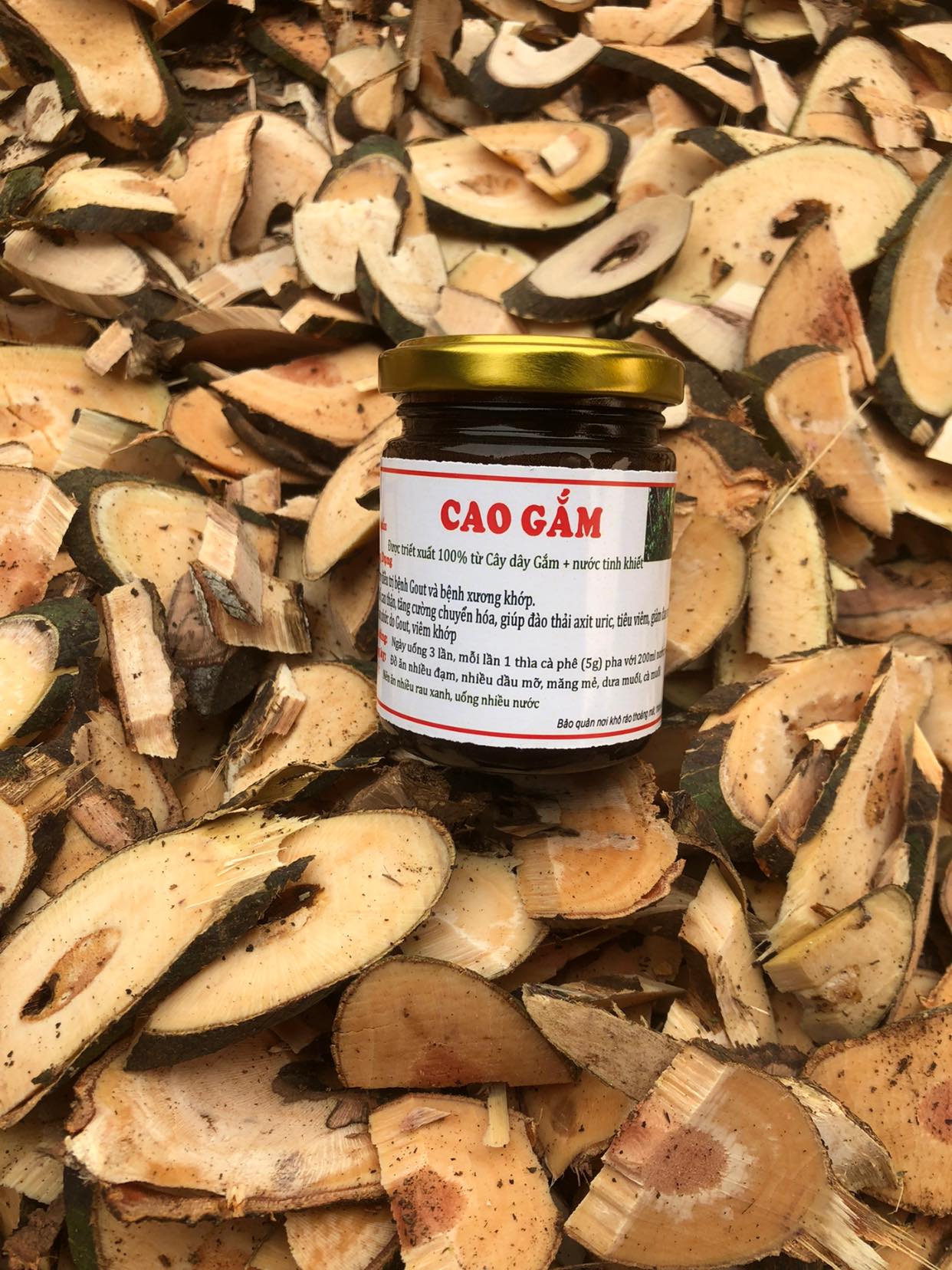 Cao gắm dân tộc tày hộp 100gram