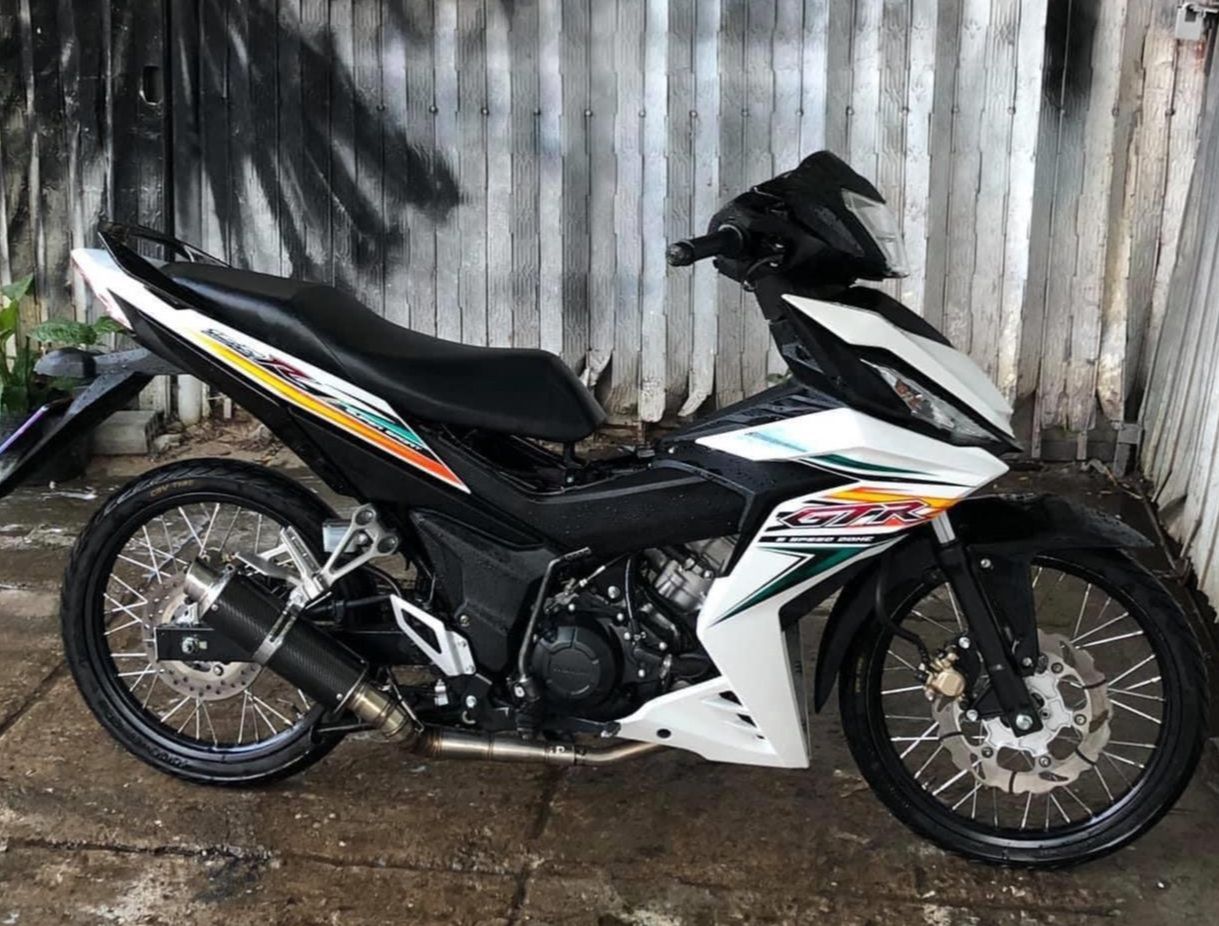 Tem rời winner 150 GTR dán xe trắng