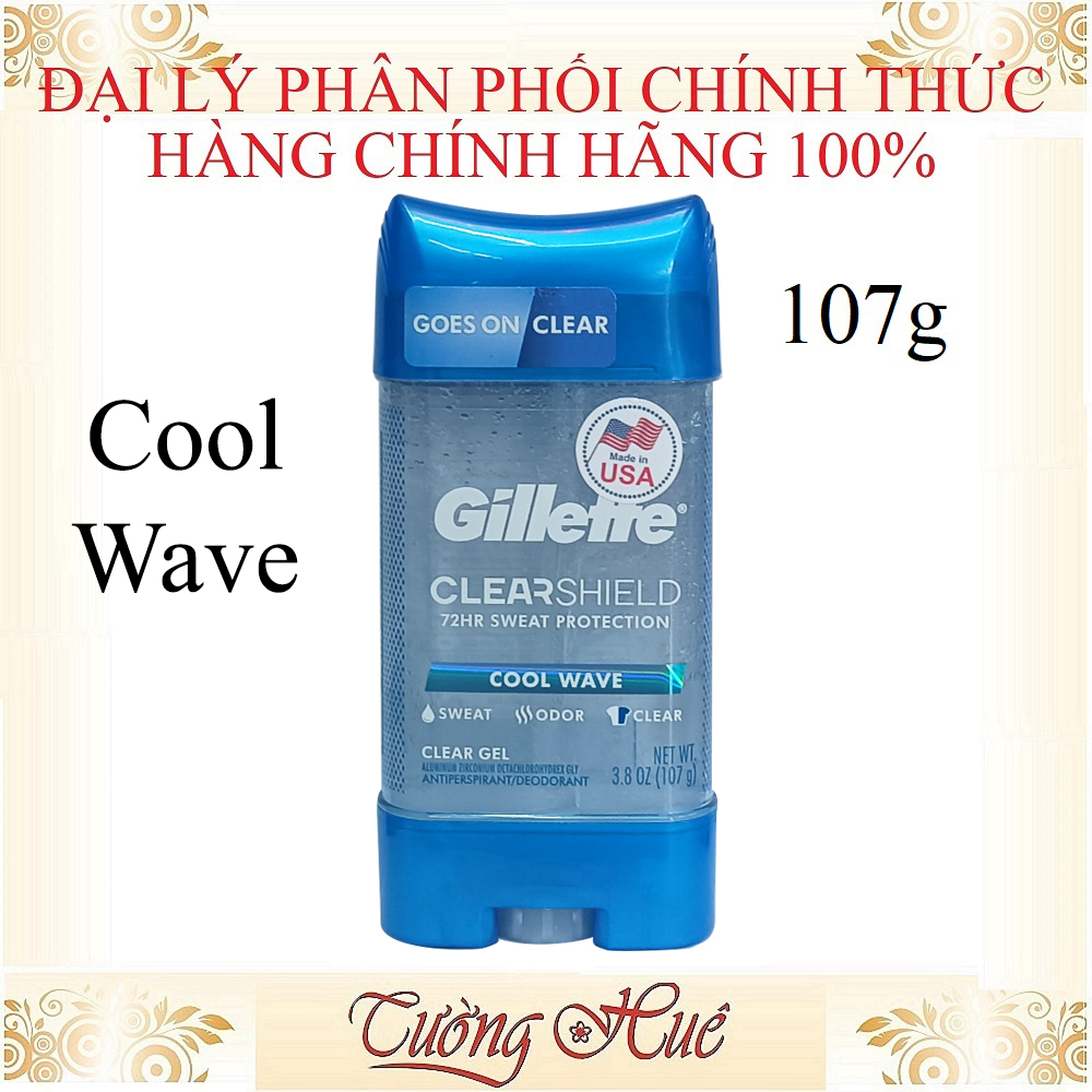 Lăn khử mùi Gillette Cool Wave 107g