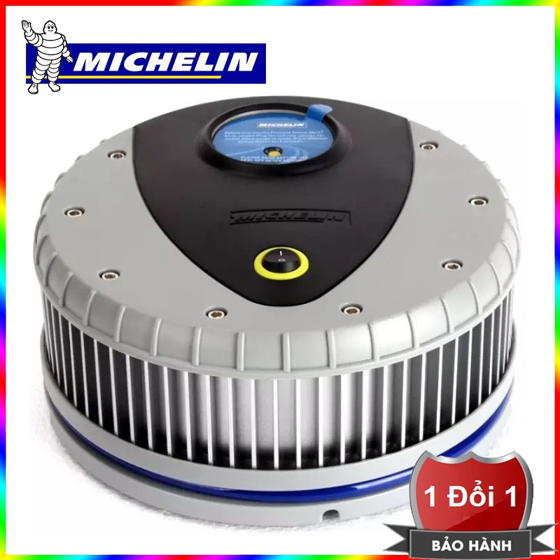 Bơm ô tô Michelin 4389ml cao cấp tự động ngắt khi đầy hơi Tặng kèm Bộ vá lốp xe không ruột tạm thời