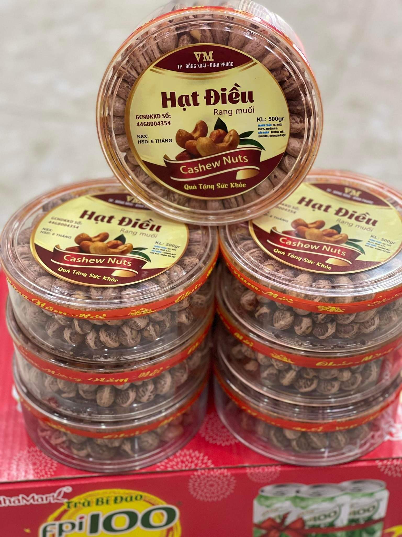 Hạt Điều rang muối nguyên hạt loại to