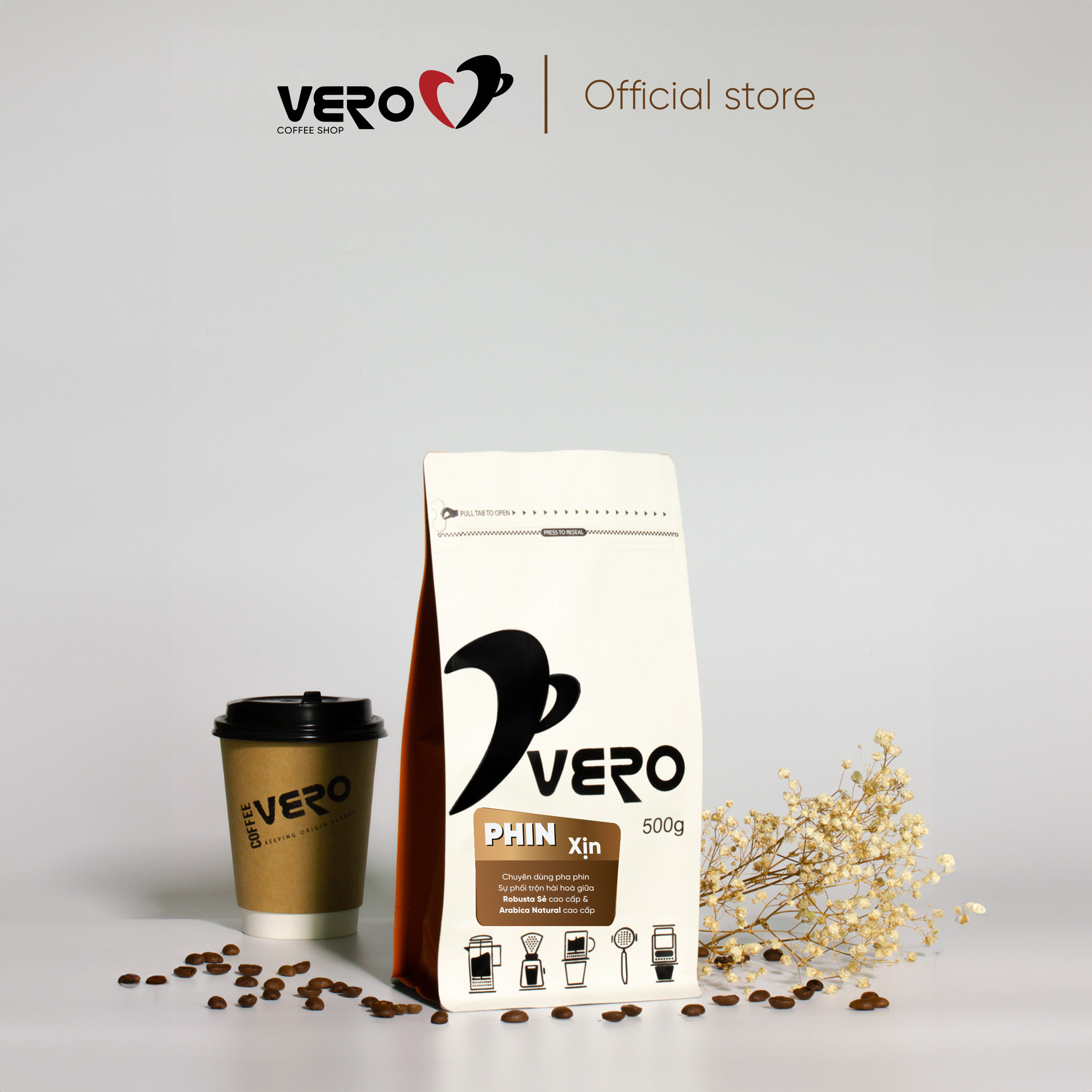 Cà phê vero phin "xịn" 100% robusta sẻ - bảo tồn truyền thống việt