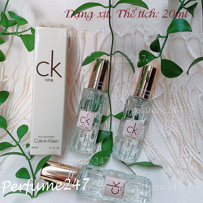 [HCM]COMBO 2 CHAI NƯỚC HOA NAM CK20ML