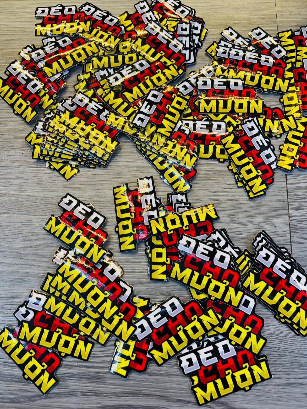 Tem Stick DeoChoMuon - Decal cà khịa