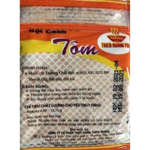 Dây 10 gói bột canh Thiên Hương (10 gói x 10 gr)