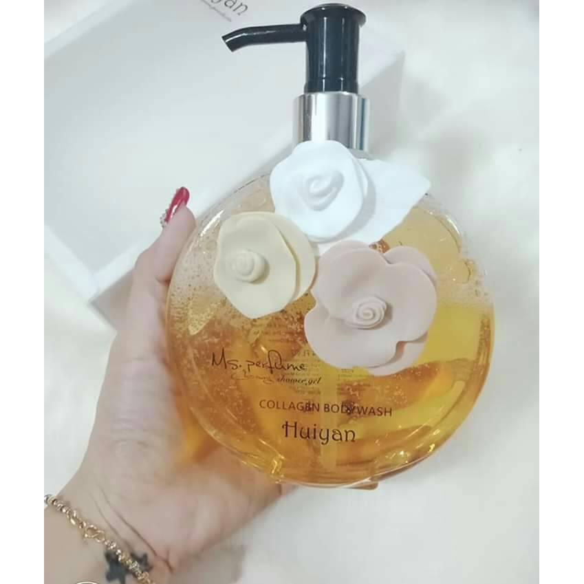 Sữa tắm Huiyan hương nước hoa Pháp ( mẫu mới)