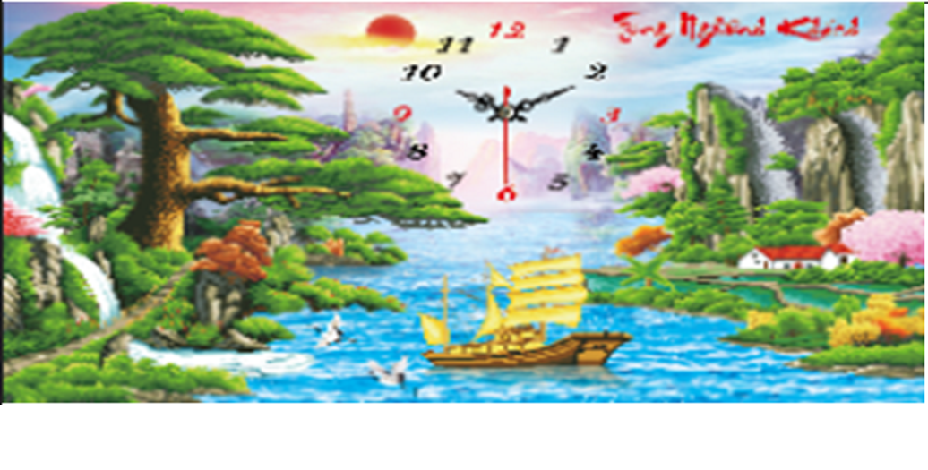 [HCM]Tranh đính đá thuận buồm xuôi gió -DD9220