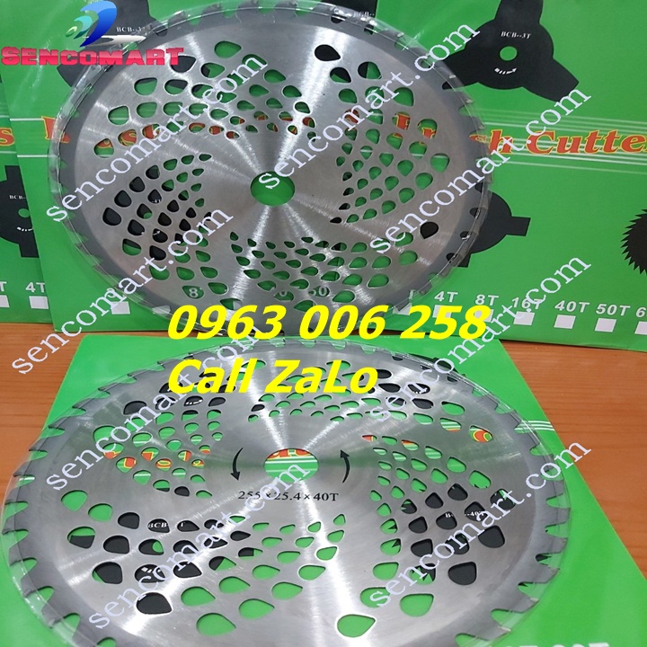 Lưỡi Cắt Cỏ Răng Cưa Tròn Siêu Bền Chính Hãng Nhật Bản - Lưỡi Răng Cưa Sắc Bén - Bền Bỉ Gía Tốt