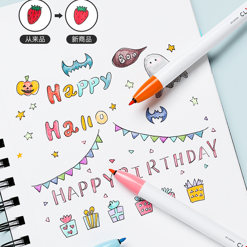 Bút Zebra click art Knock sign pen cỡ 0.6mm