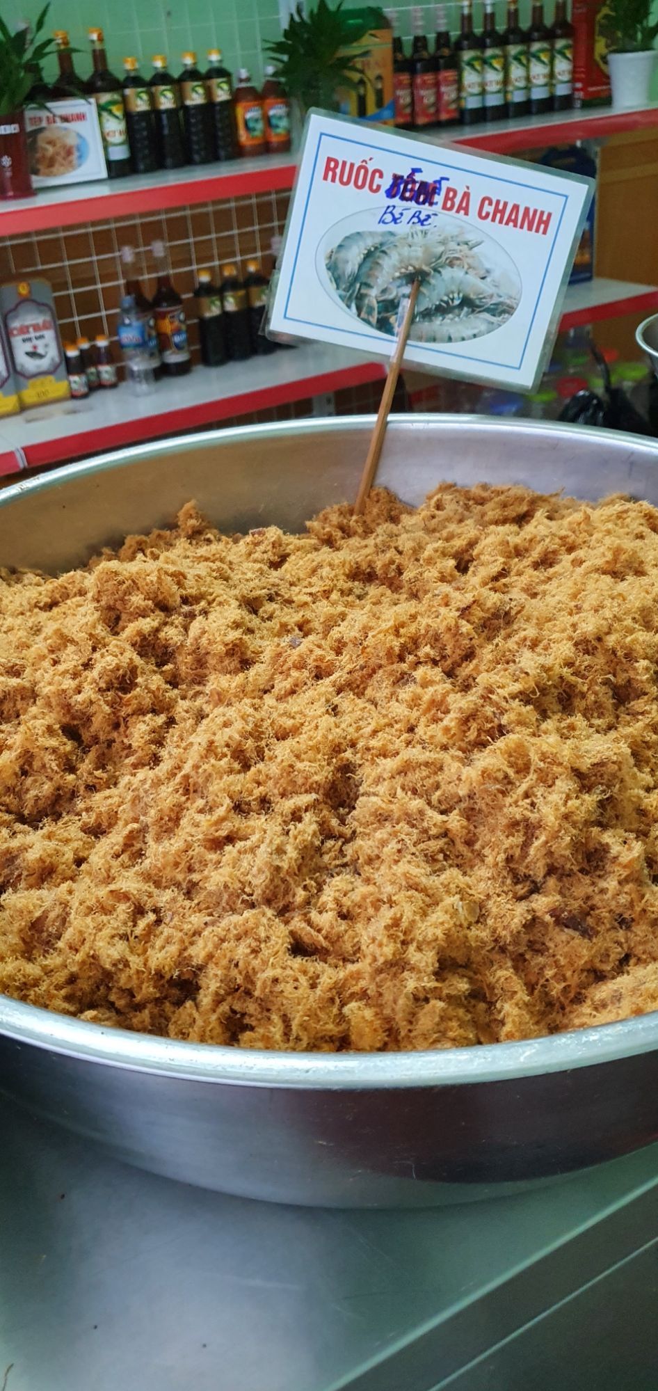 Ruốc tôm tép bà chanh hộp 500g