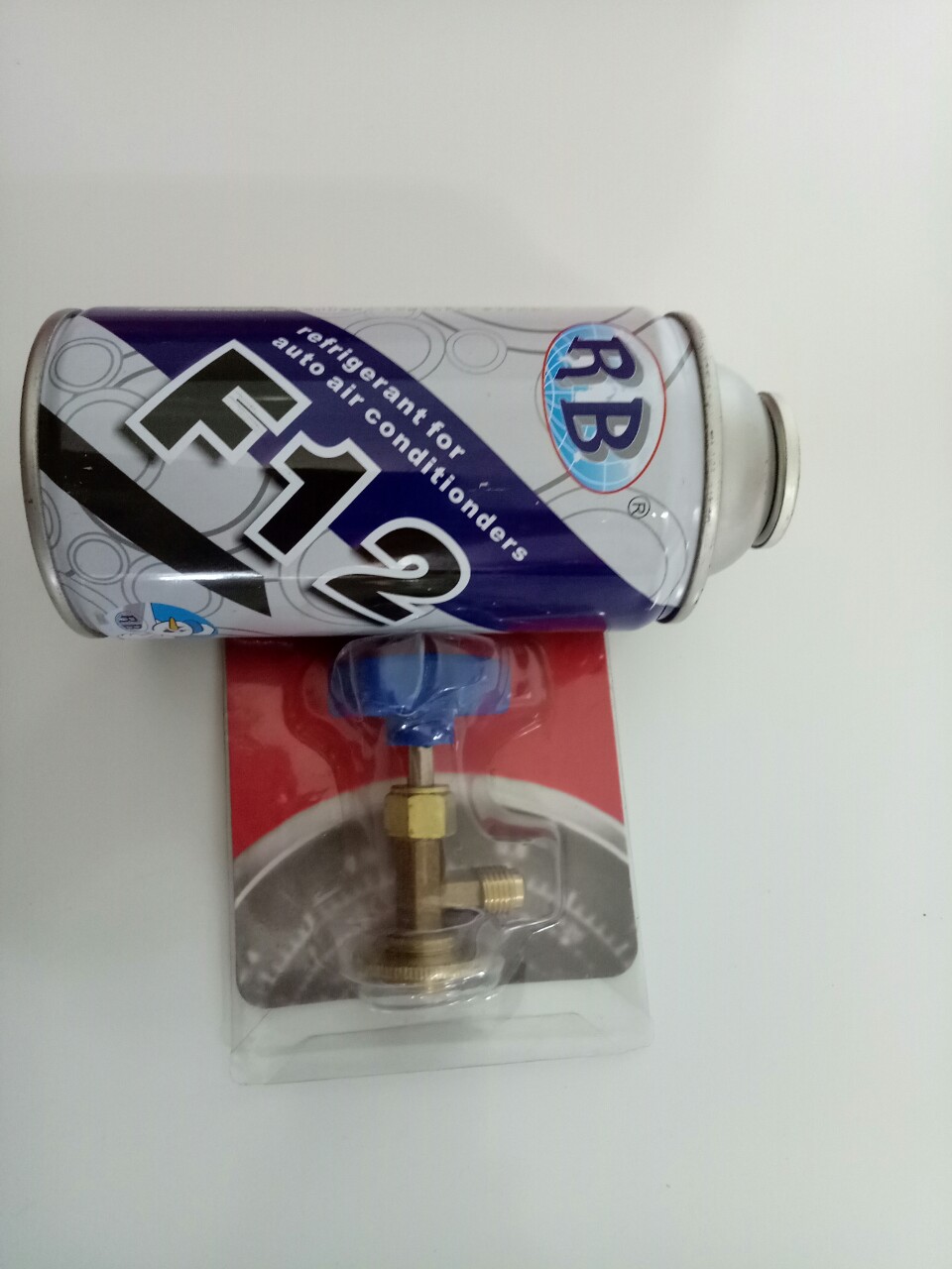 Bình Gas mini F12 + Van Gas