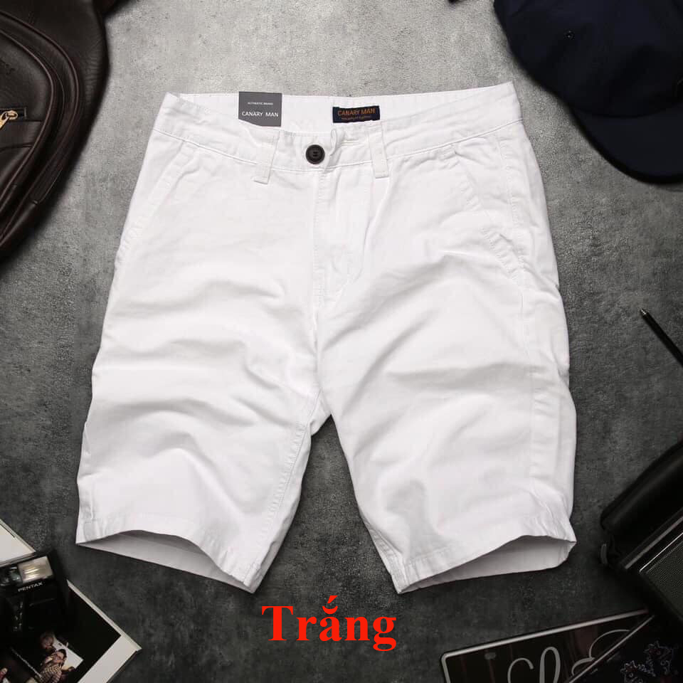 QUẦN SHORT NAM CAO CẤP MÀU XÁM NHẠT
