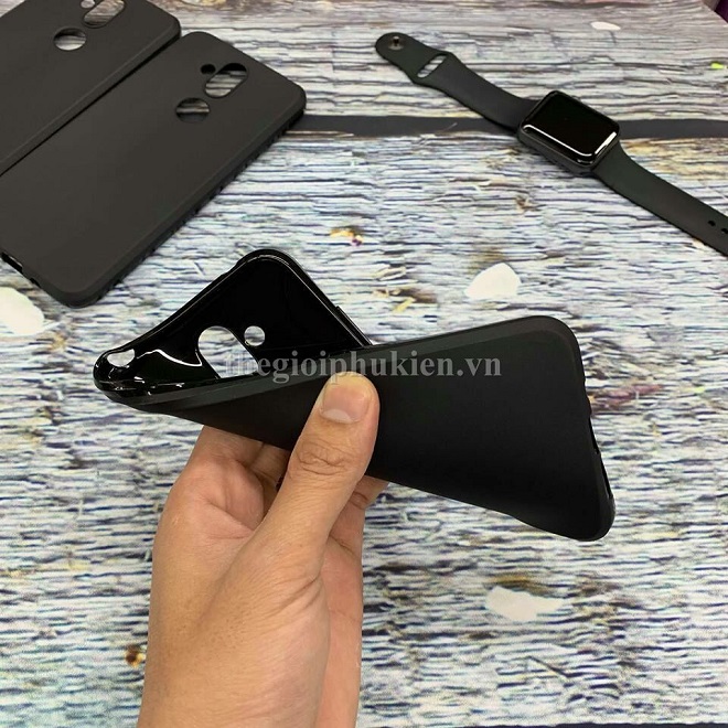 Ốp lưng silicon dẻo màu Nokia 8.1