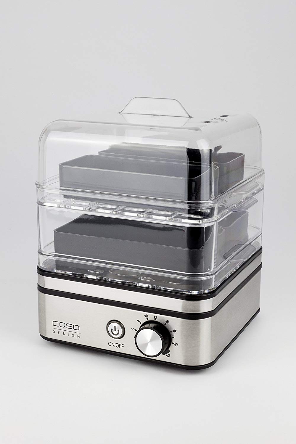 Nồi hấp điện 2 tầng mini Caso ED10 [ Nhập Đức ]