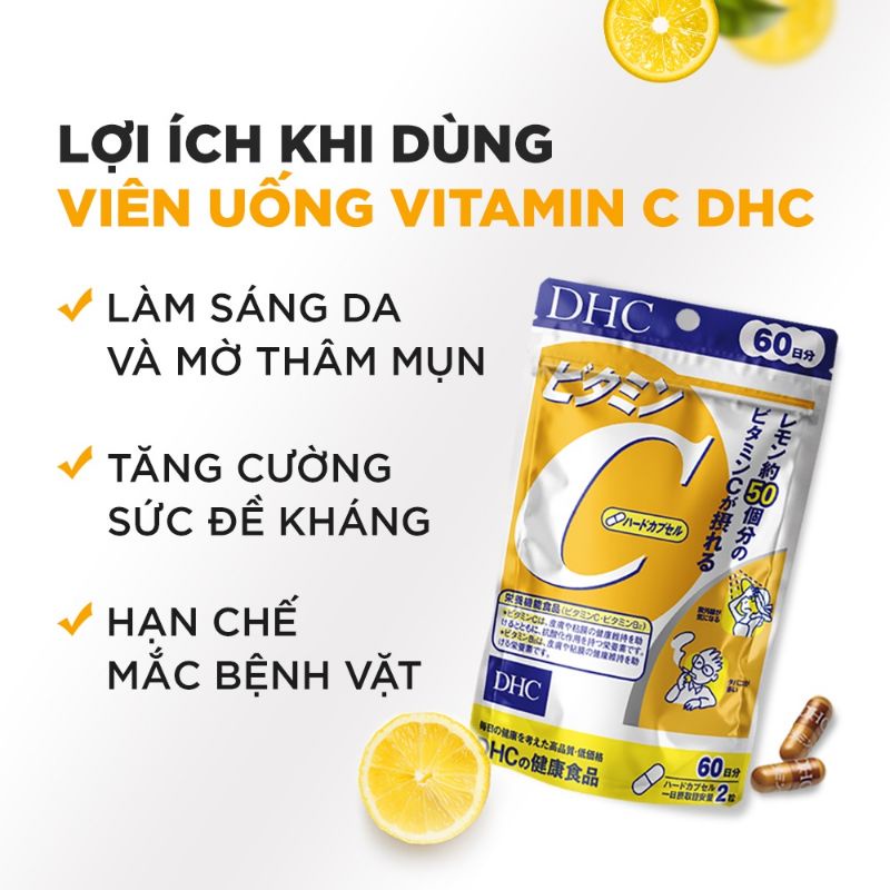 Viên Uống DHC Vitamin C