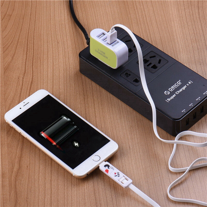 Củ sạc nhanh 3.1A với 3 cổng USB cho iPhone / Samsung