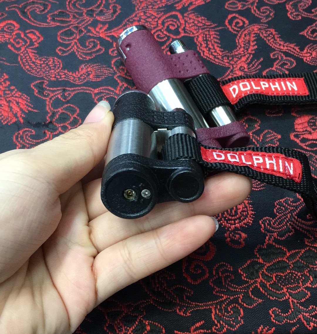 Bật Lửa Gas Khò Móc Khóa Dolphin 069  ( Kim Loại - Xài Gas - Lửa Khò)