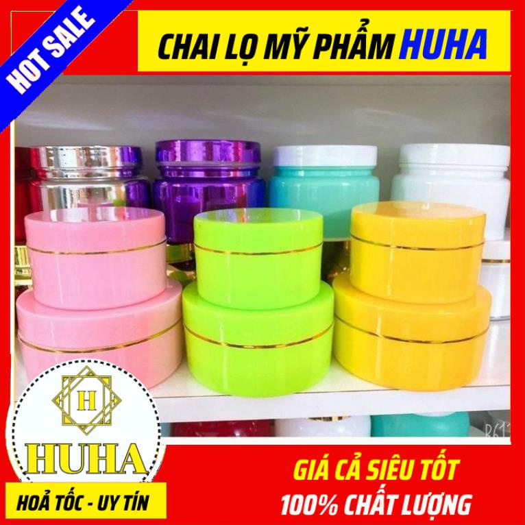 Hủ hộp đựng kem ❆ hũ hộp đựng kem body 100g,150g,200g,300g chiết mỹ phẩm , phụ kiện du lịch