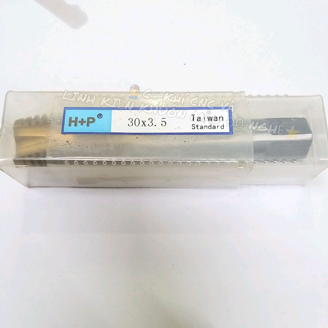 [HCM]Mũi Taro H+P Vàng Thẳng M30*3.5 (Vàng)