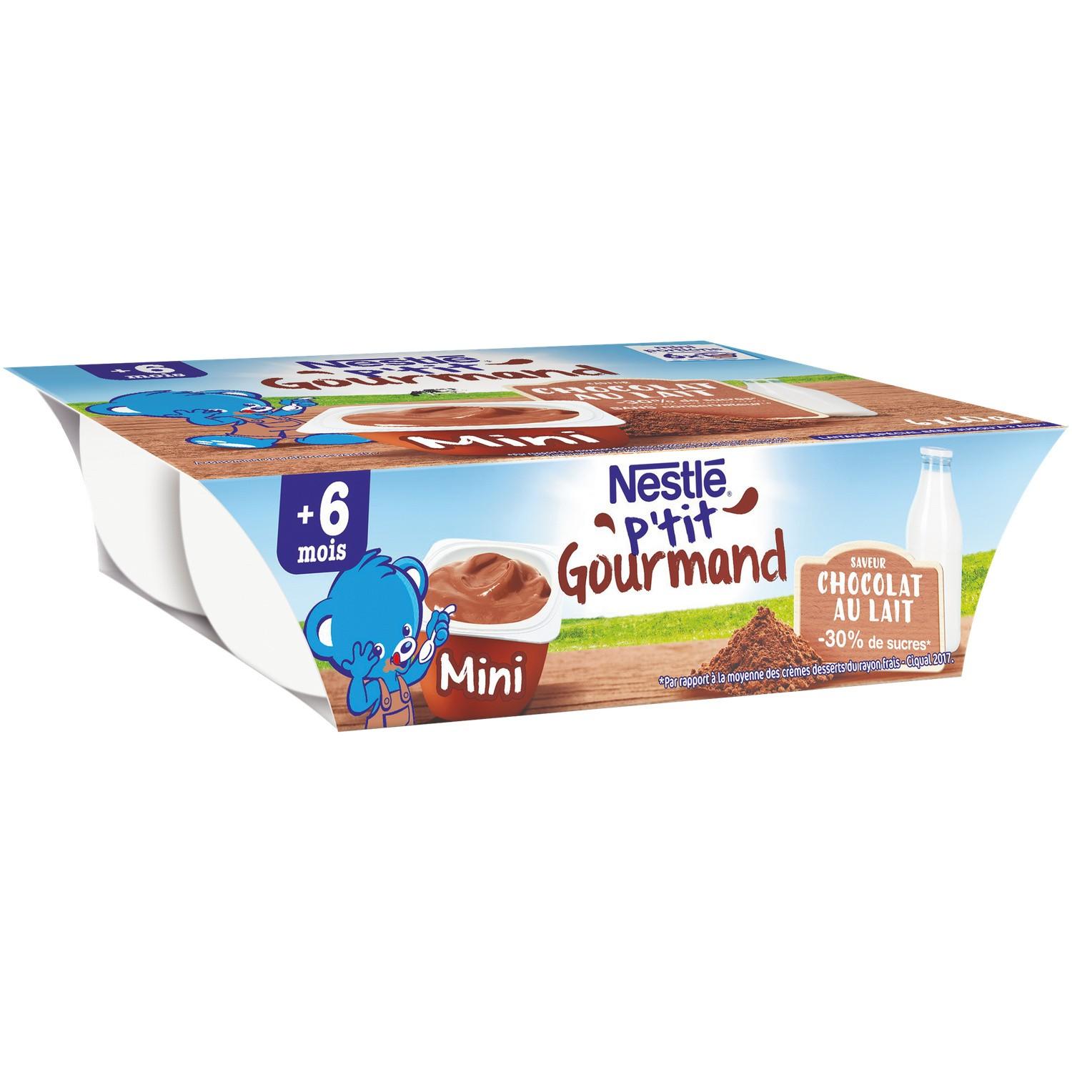 SỮA CHUA VÀ VÁNG SỮA MINI NESTLE PHÁP CHO BÉ TỪ 4M+