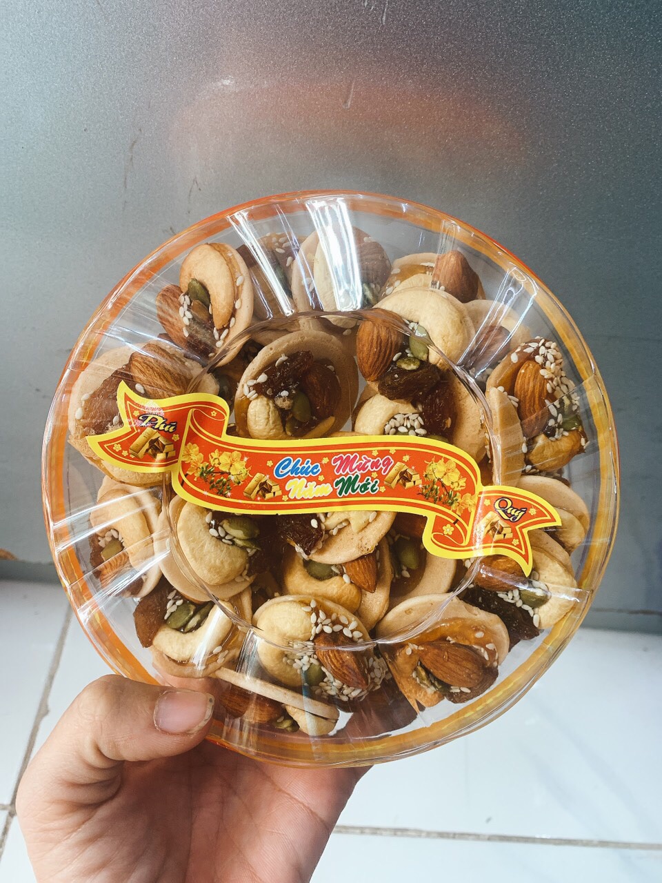 [HCM]Bánh đồng tiền mix hạt