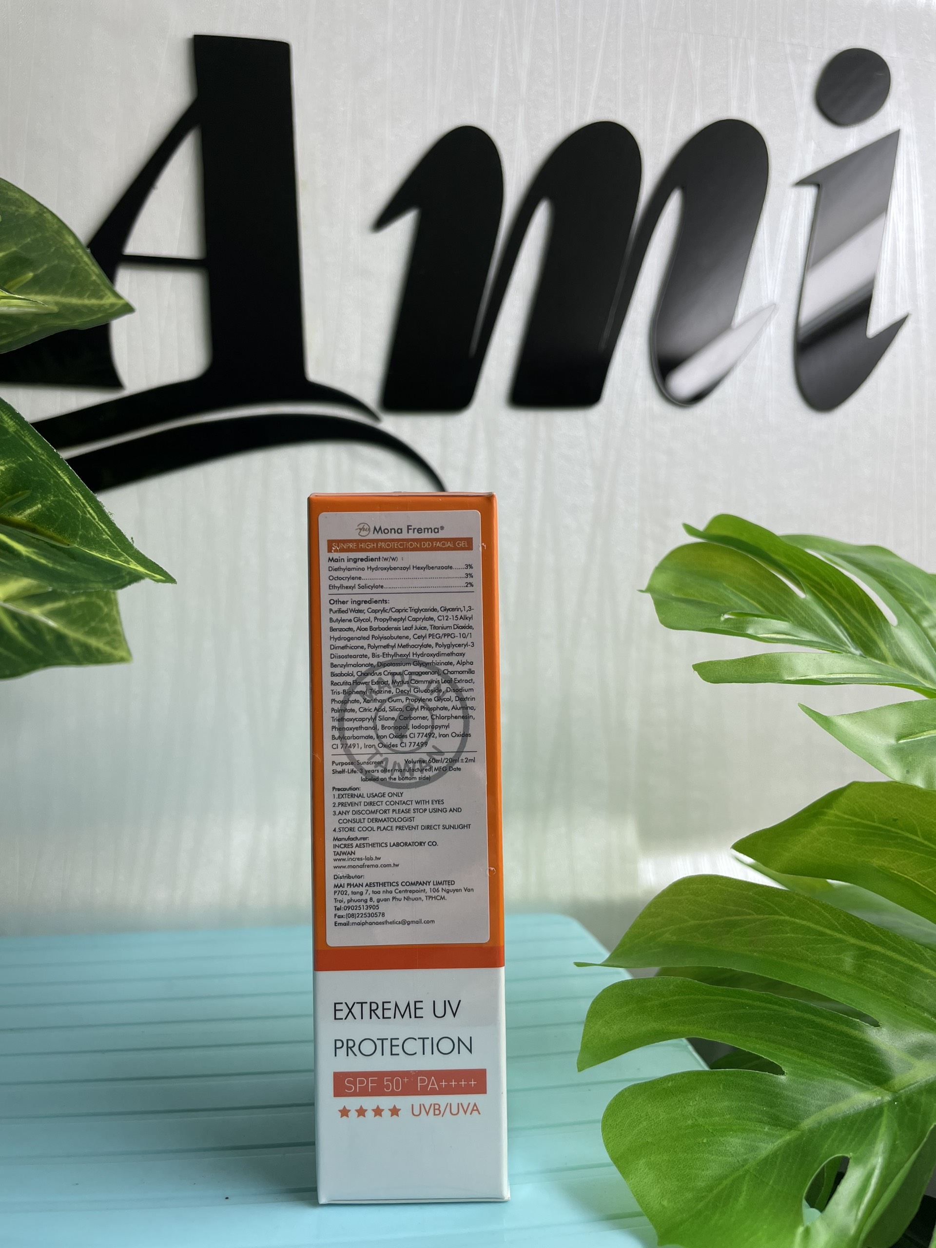 Kem chống nắng Sunpre mona frema DD SPF 50+ 60ML