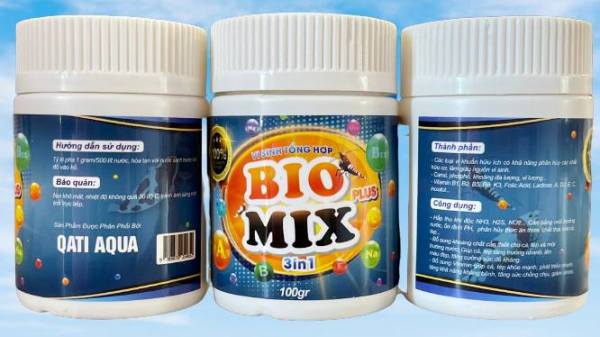 [HCM]Men vi sinh hồ cá bio mix 3in1 (Đại lý chính thức công ty QATI FOOD)