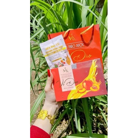 Trà Đào giảm cân đông Anh x3