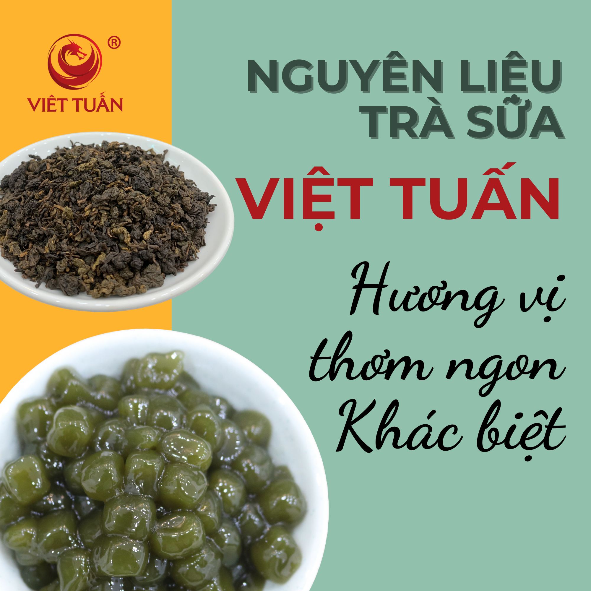 Các Loại Hạt Trân châu - Tapioca Boba Việt Tuấn