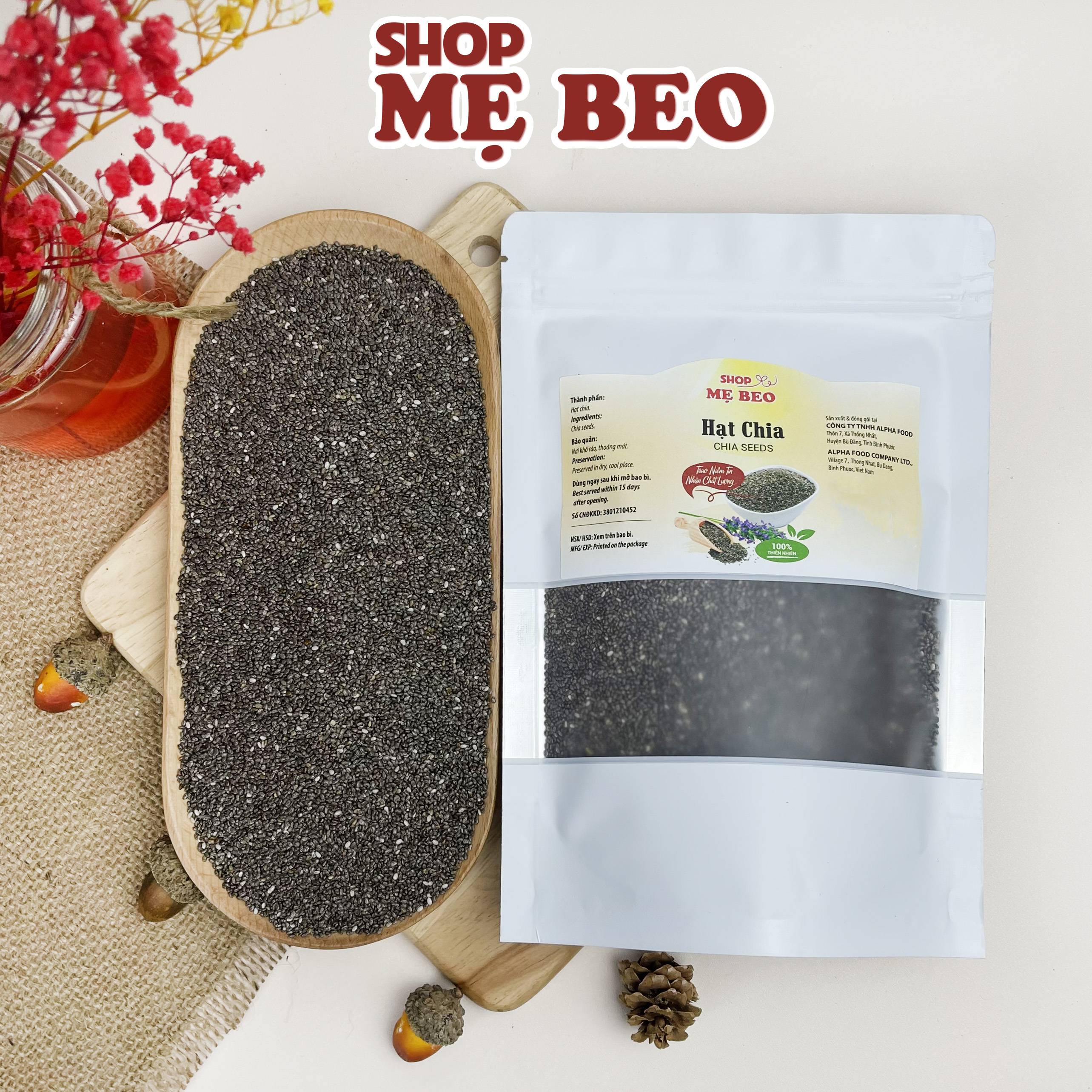 Hạt Chia Úc Nhập Khẩu SHOP MẸ BEO