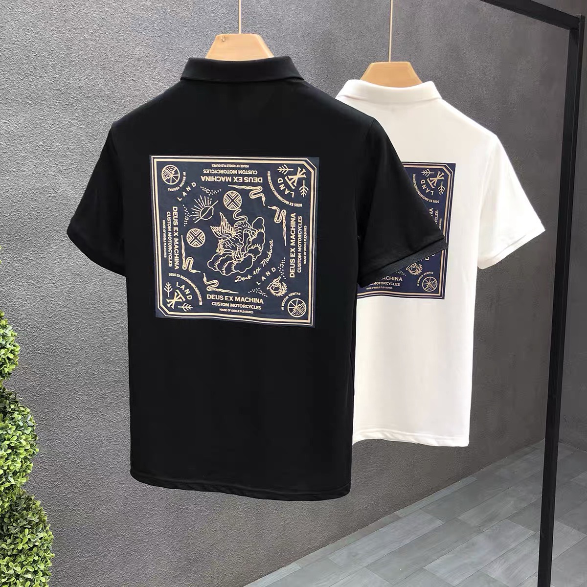 Áo polo nam, áo thun nam cổ bẻ, áo thun nam có cổ màu trắng tienfashion26 mrt12