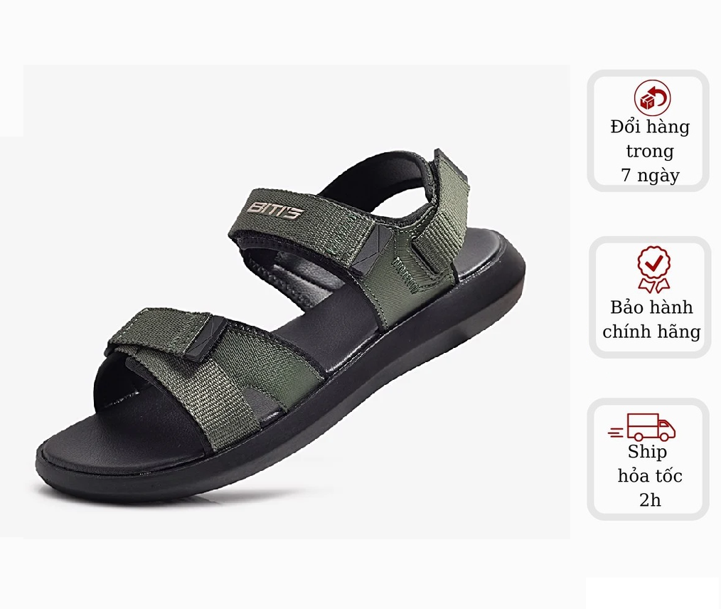 Sandal Nam Biti's BPM000700 Màu Rêu