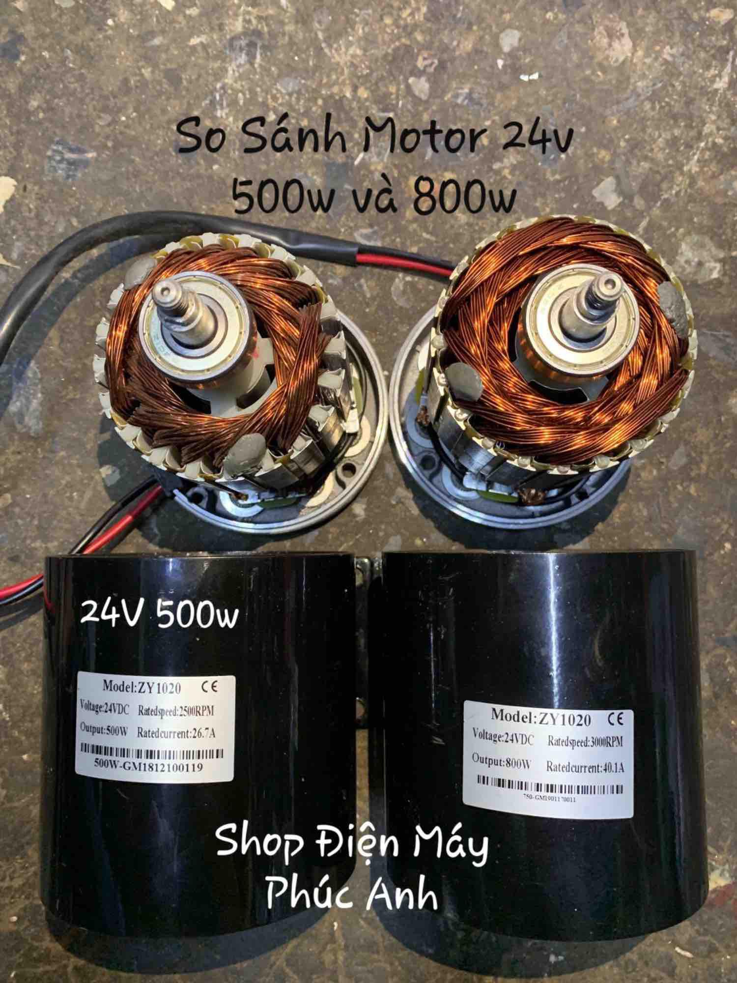 Motor DC 24v 800w