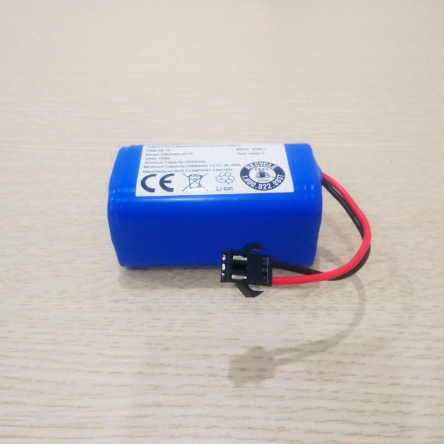 Pin robot hút bụi Ecovacs DN622, DN621, DN620 - Bảo hành 3 tháng ( Lỗi 1 đổi 1 trong 3 tháng)
