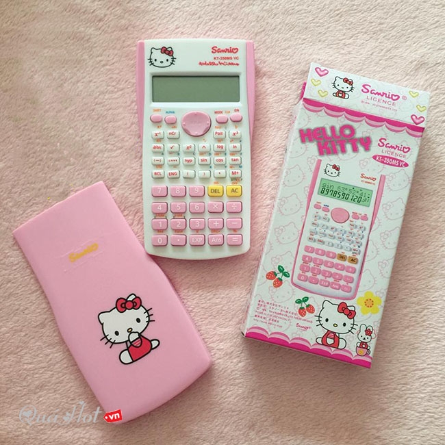 [SALE LỚN] Máy tính học sinh hình hello kitty và Doraemon