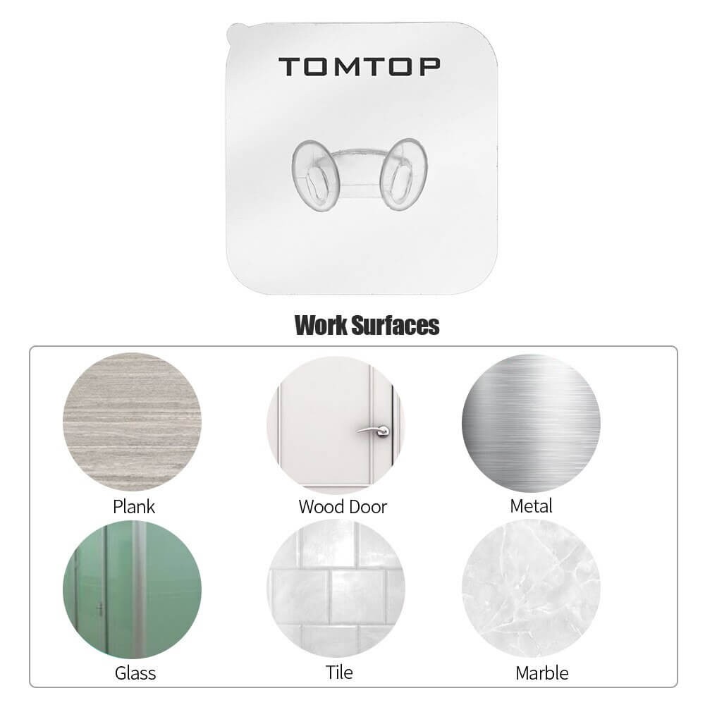 2Pcs Wall Storage Hook Punch-free Power Plug Socket Holder Kitchen Stealth Hook Wall Adhesive Hanger Bathroom Wholesale Hot