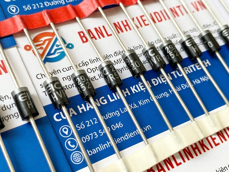 [Combo 2 chiếc] HVR520 Diode chỉnh lưu 5A 2000V