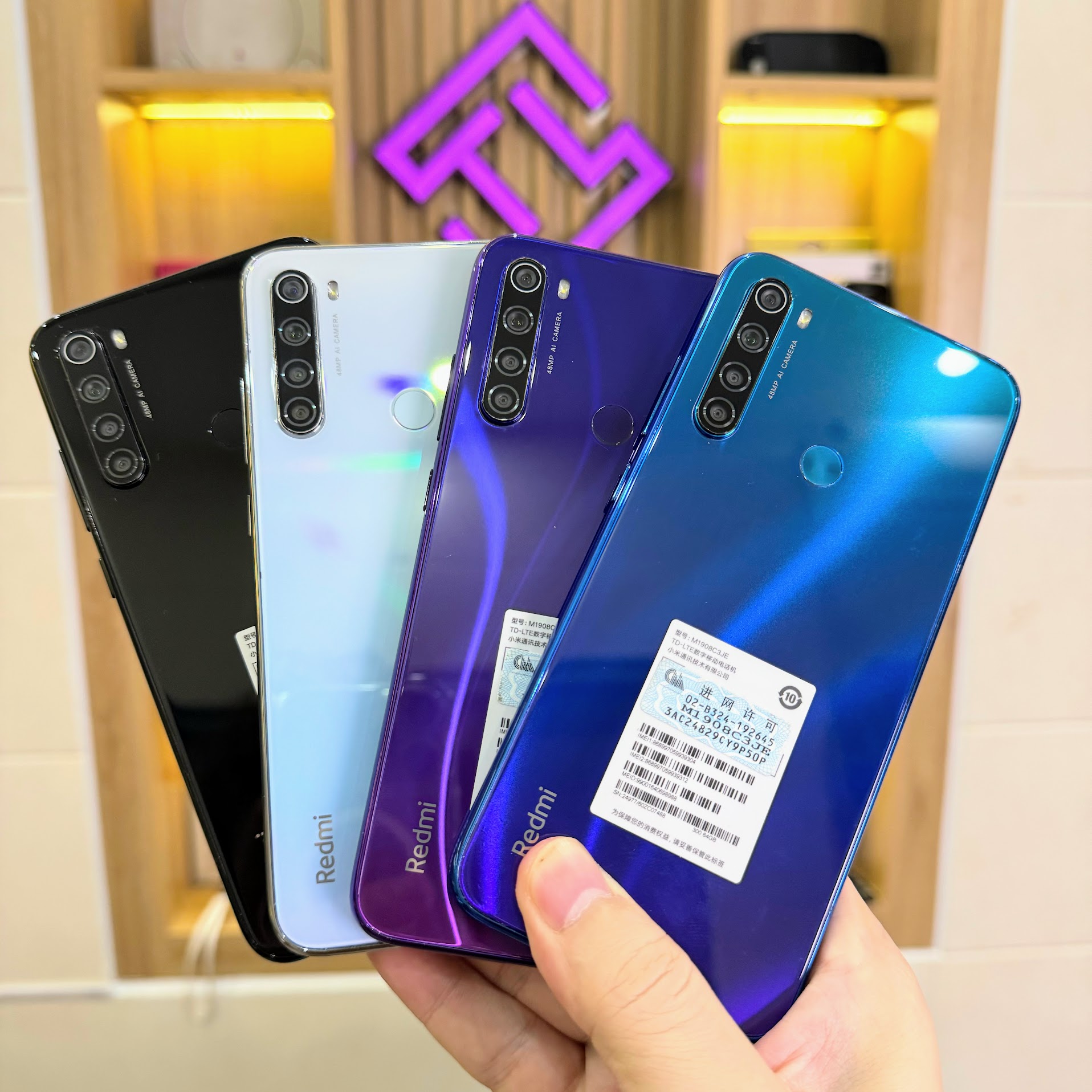 Xiaomi Redmi Note 8 screen 6.3 inch-snapdragon 665 Ram 6G 64g