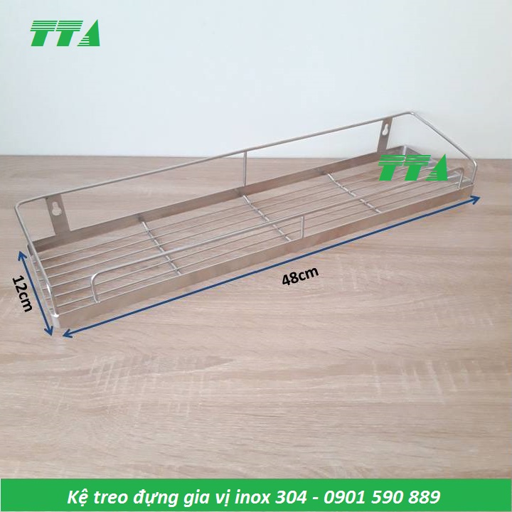 Kệ đựng gia vị inox SUS 304