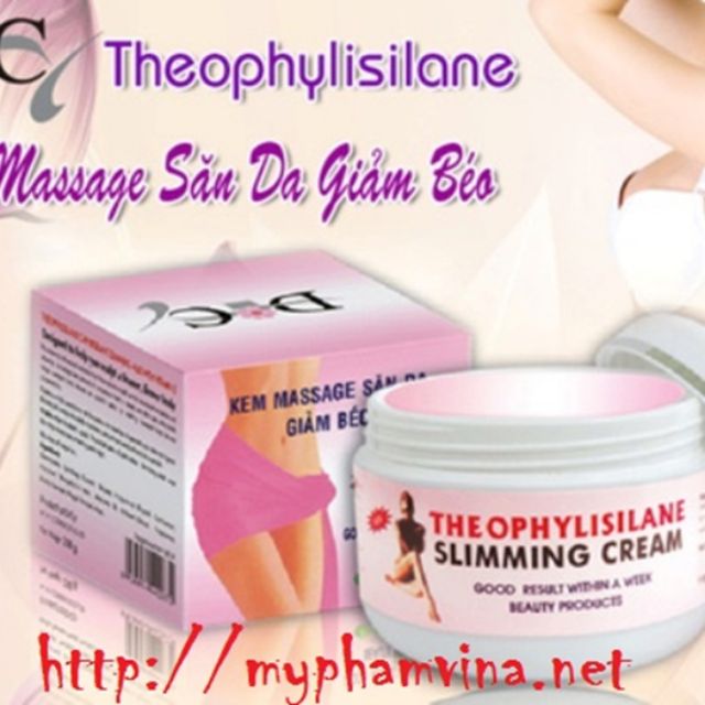 Kem tan mỡ bụng săn da Theophylisilane DC247 250gr
