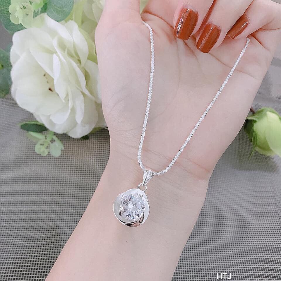 Dây Chuyền Nữ Bạc Ý Cao Cấp Mã Dca70 - TRANG SỨC BẠC TNJ CAM KẾT HÀNG CHUẨN ẢNH, CHẤT LƯỢNG TỐT, PHỤC VỤ TẬN TÌNH, CHU ĐÁO