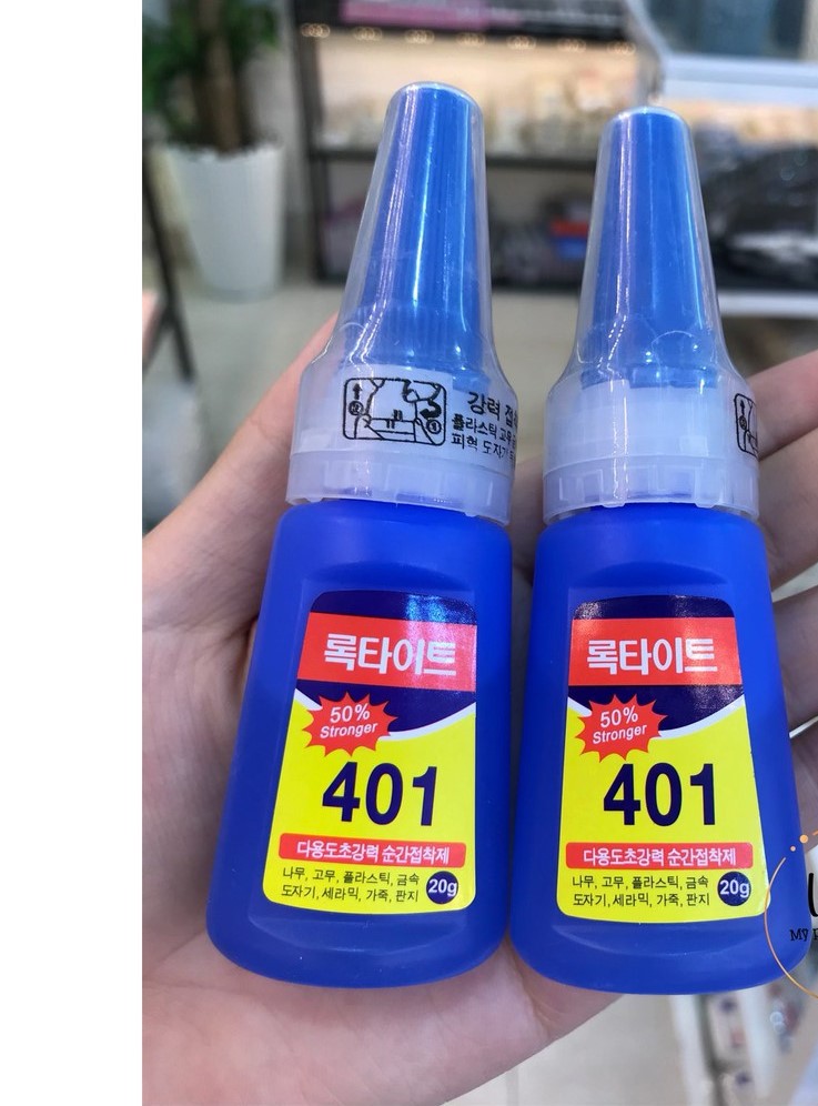 Keo 401 chuyên gắn móng, đính đá đá siêu chắc