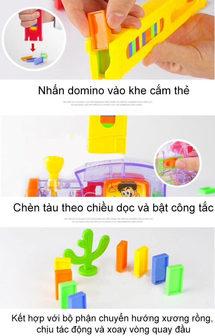 It smart - Xe lửa thông minh Domino chạy bằng điện PS Care