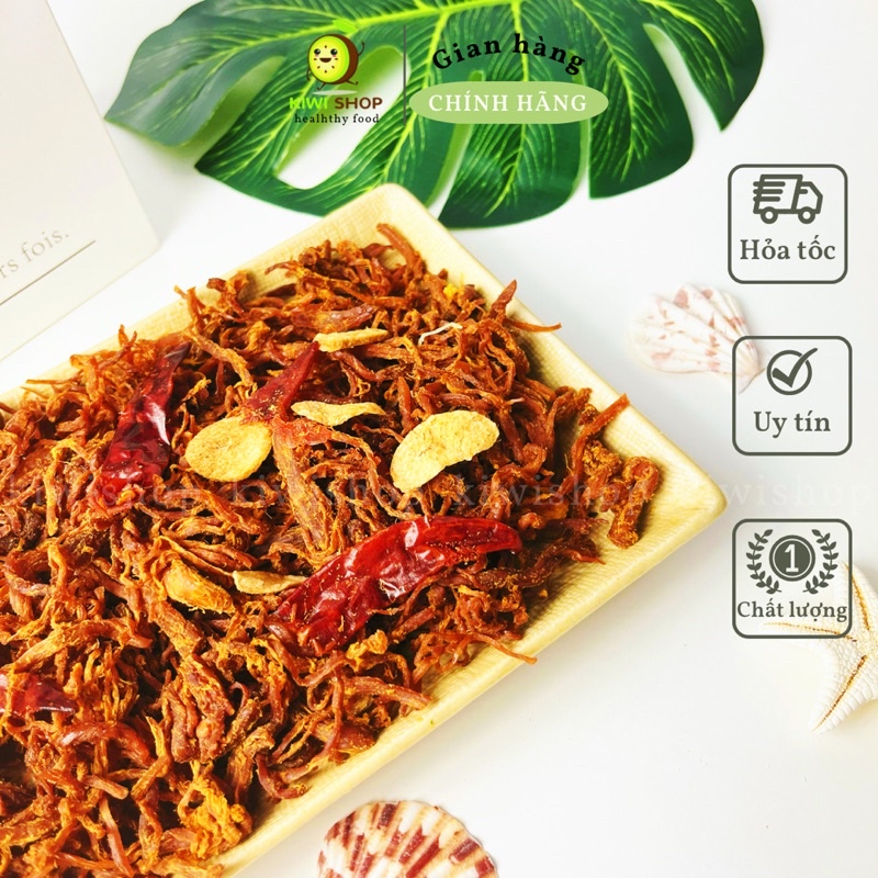 Khô Heo Cháy Tỏi Loại Ngon - Thơm Lừng *KIWISHOP*